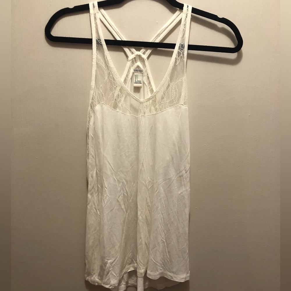Forever 21 Lace Tank Top